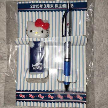 헬로키티 주주 우대품 볼펜 인감 케이스 산리오