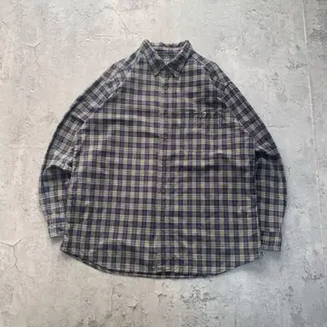 00년대 울리치 USA 구제 의류 BD 셔츠 체크 무늬 긴팔 XL 사이즈