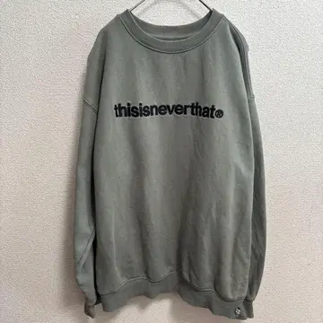 thisisneverthat 네버댓 그레이 맨투맨 M