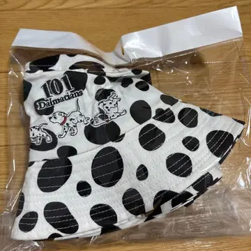 101마리 강아지 도트 무늬 모자