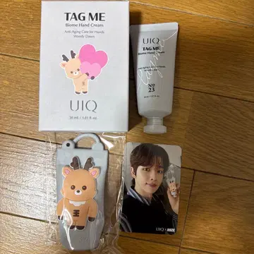 UIQxRIIZE 콜라보 태그미 바이오 핸드 크림 울라팜