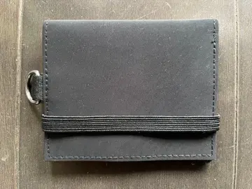 [ 무인양품 ] MUJI 폴리에스테르 트래블용 지갑 블랙