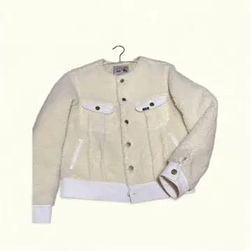 리 플리스 자켓 LT1032 크림색 M 사이즈