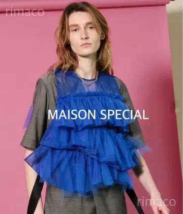 MAISON SPECIAL 튤 오간자 베스트