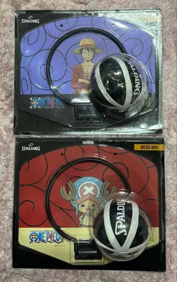 원피스 루피 초파 마이크로 미니 바스켓 골 2개 세트