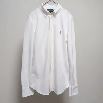 랄프 로렌 니트 옥스퍼드 M 화이트