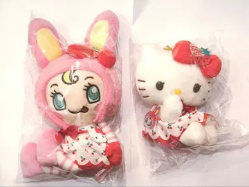 Mezzo Piano x Hello Kitty 마스코트 키링 세트