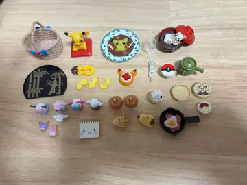 미니어처 피규어 포켓몬, 산리오, 스누피