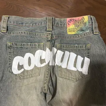 COCOTULU 스트레이트 데님 블루 y2k gal