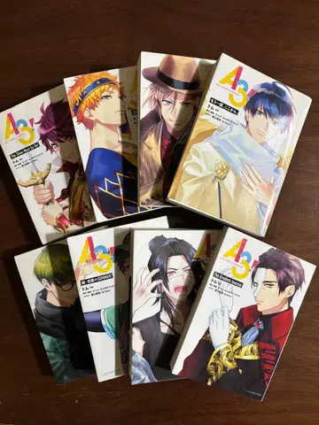 A3! 소설 8권 묶음 판매