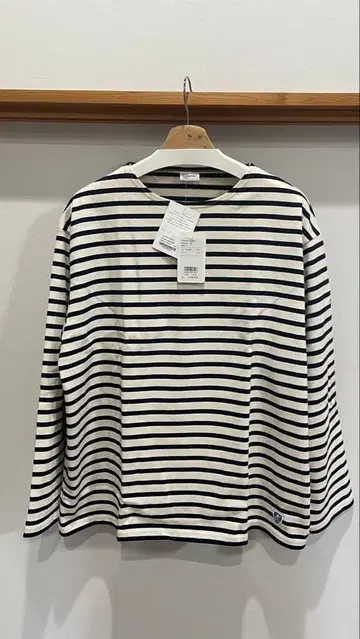 미사용품 오르치발 바스크 셔츠 보더 B-473R