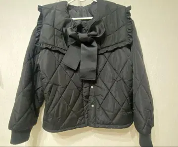 merry jenny 퀼트 리본 자켓