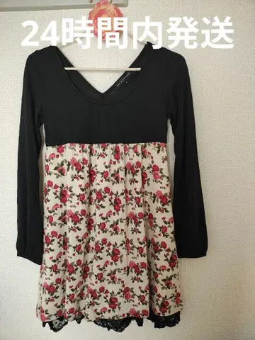 JAYRO White 꽃무늬 원피스