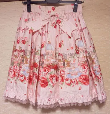 Blooming Garden 시리즈 스커트 핑크