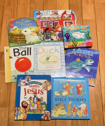 영어 어린이 그림책 8권 세트, 그중 2권은 플랩북