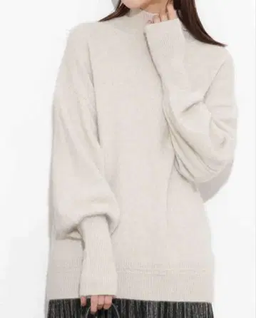 NANO universe 워셔블 폭스 터틀 니트 풀오버