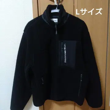 thisisneverthat 보아 자켓 블랙 L 사이즈