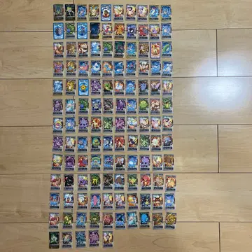 [레어] 포켓몬 딱지 125개 세트