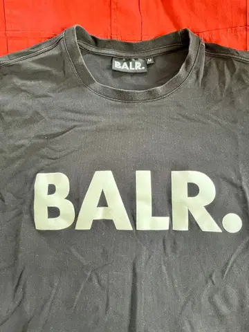 BALR. 블랙 T셔츠 M 사이즈