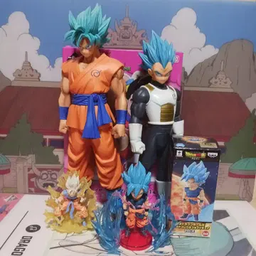 드래곤볼 피규어 세트 MSP 월드 컬렉션 HG 아크릴 스탠드