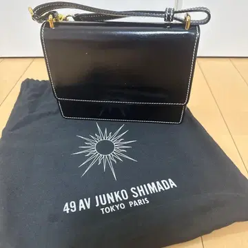 준코 시마다 블랙 숄더백