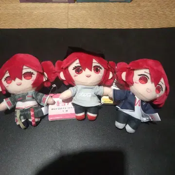 카사네 테토 봉제 인형 마스코트 vol.2 전 3종 세트