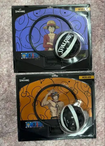 원피스 루피 조로 마이크로 미니 바스켓 골 2개 세트