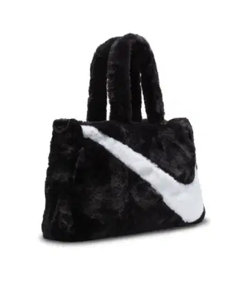 NIKE 인조 모피 토트백
