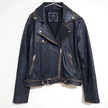 ZARA 라이더 자켓 램 가죽