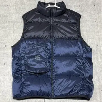 새상품급 UNIQLO 울트라 라이트 다운 이너 베스트 바이컬러 유니클로