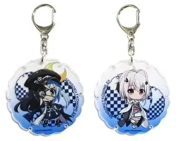 다테 타츠미 마사무네 & 사타케 호초 요시시게 아크릴 키링