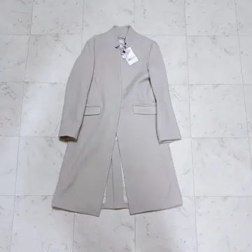 [새상품] TONAL 토널 노카라 코트 롱 울 100 S