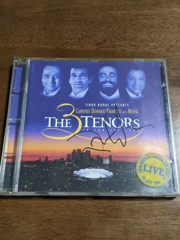 The 3 Tenors Concert 메타 친필 사인 포함