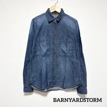 [ 새상품급 ] BARNYARDSTORM 밴야드 스톰 데님 셔츠 S