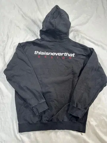 thisisneverthat 백 로고 후드 맨투맨