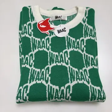 WAAC 그린 스웨터 L 사이즈