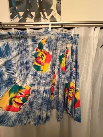 50s 서큘러 스커트 Vintage 로카빌리