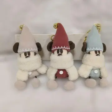 도쿄 디즈니 리조트 미키 키링 3개 세트