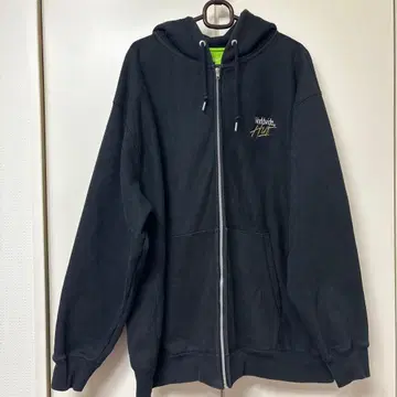 Worldwide Huf 블랙 집업 후드티 XL 블랙