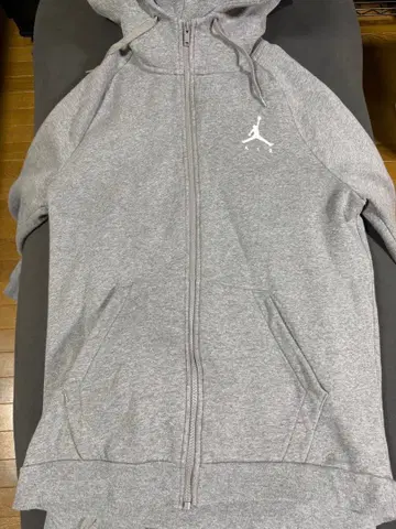 Jordan 그레이 집업 후드티