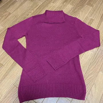 Hysteric Glamour 와인 레드 니트