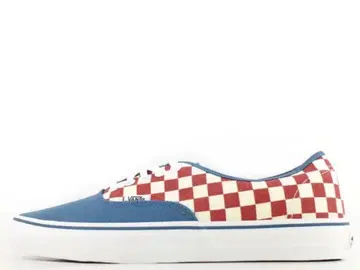 615 미사용 새상품 VANS AUTHENTIC 50TH 빨파 체커보드