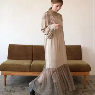 [ 당일 발송 ] Acka tulle loose one-piece