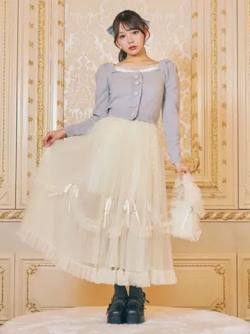 Me roir 튤 티어드 도리 SK 미 후루사와 리사 후리