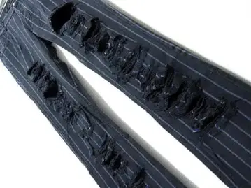 SCHLUSSEL 데미지 가공 부츠컷 하의 2 슈리셀