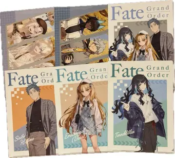 FGO 로손 콜라보 캠페인 클리어 파일 클리어 시트 컴프 세트