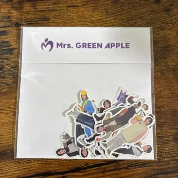 Mrs. GREEN APPLE 라일락 스티커 세트