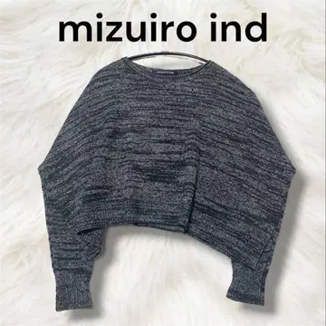 미즈이로 인드 돌먼 니트 울