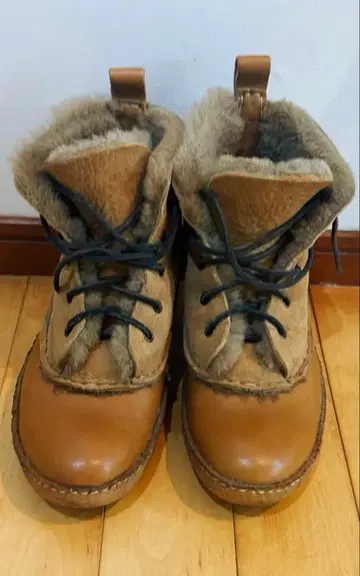 푼토피그로 Punt Pigro 이탈리아제 가죽 부츠 양가죽 레이스업