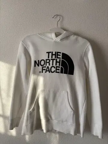 THE NORTH FACE 화이트 후드티
